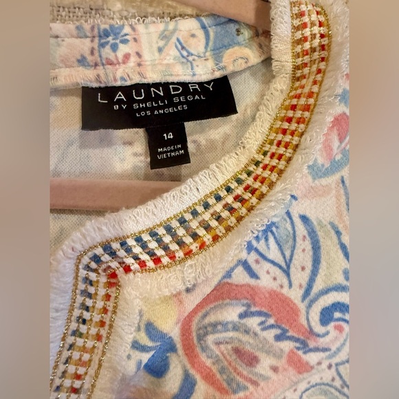 2/$30 Laundry By Shelli Sagal LA, ladies’ size 14 sleeveless dress - Picture 4 of 9